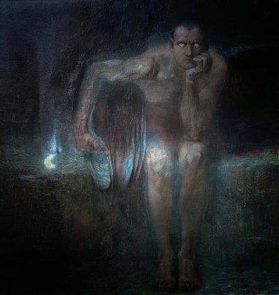 Luzifer alkotó: Franz von Stuck
