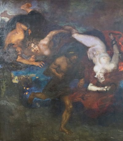 Orestes és az Erinyék alkotó: Franz von Stuck