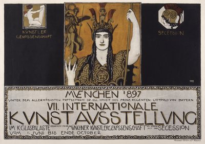 Hetedik Nemzetközi Művészeti Kiállítás, München 1897 alkotó: Franz von Stuck