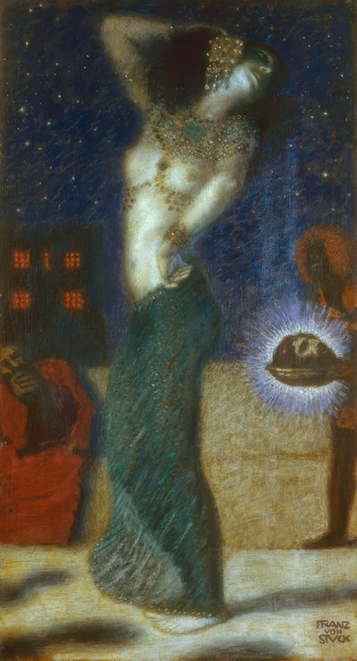 Táncoló Salome alkotó: Franz von Stuck