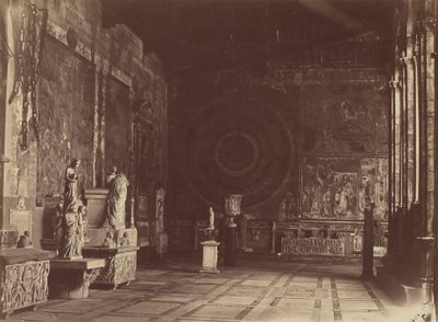 [Pisa, templombelső] alkotó: Fratelli Alinari