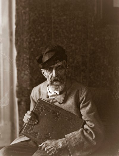 Domenico Morelli (1826-1901) olasz festő portréja alkotó: Fratelli Alinari Fratelli Alinari