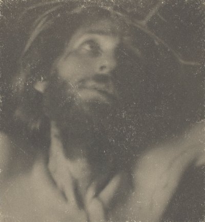Tanulmány Krisztus fejéről, 1898. alkotó: Fred Holland Day