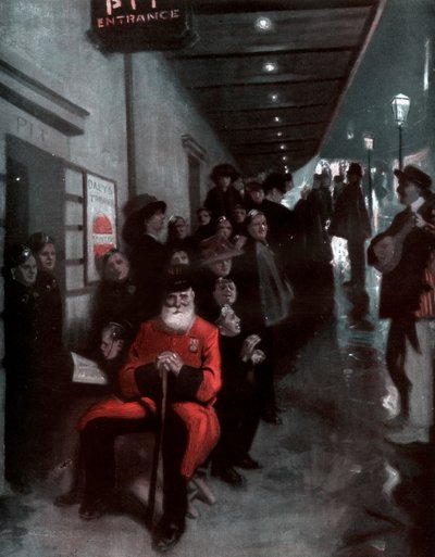 "A sor, a nyugdíjas és a dollárhercegnő", 1910. alkotó: Fred Leist