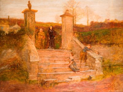 A régi kapu, 1868. alkotó: Fred Walker
