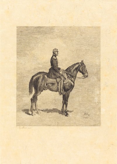Lovas alkotó: Frederic Auguste La Guillermie after Jean Louis Ernest Meissonier