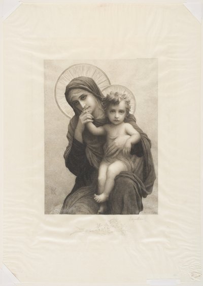 Madonna és gyermeke alkotó: Frederic Auguste Laguillermie