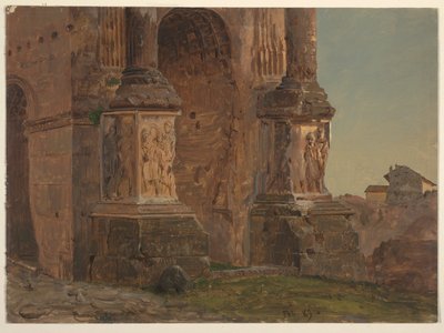 Septimius Severus boltíve, Róma alkotó: Frederic Edwin Church
