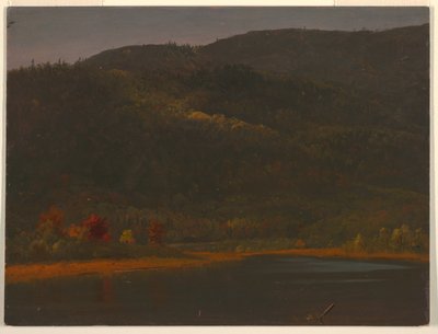 Őszi táj alkotó: Frederic Edwin Church