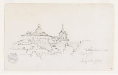 Popayan katedrális, Kolumbia alkotó: Frederic Edwin Church