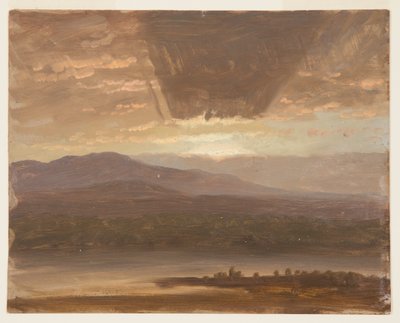 Catskills Hudsonból, New York államból alkotó: Frederic Edwin Church