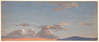 Felhő-tanulmány alkotó: Frederic Edwin Church