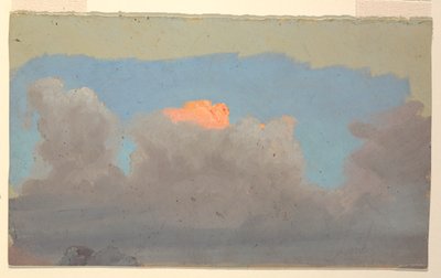 Felhőtanulmány alkotó: Frederic Edwin Church