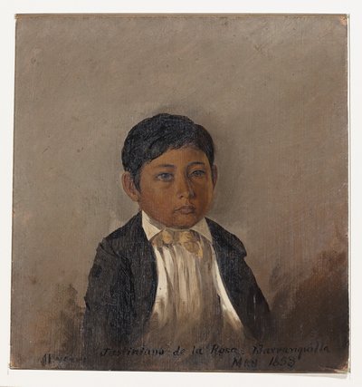 Kolumbia, Barranquilla, fiú portréja alkotó: Frederic Edwin Church