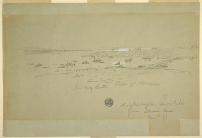 Konstantinápoly Moonligban, 1859. június alkotó: Frederic Edwin Church