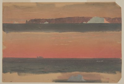 Rajz, Cape St. John, Új-Fundland, 1859. június 1. alkotó: Frederic Edwin Church
