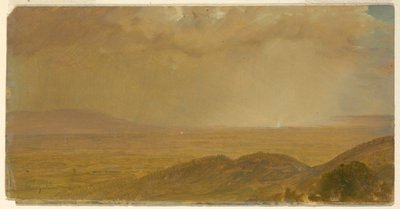 Rajz, tájkép, 1865 május alkotó: Frederic Edwin Church