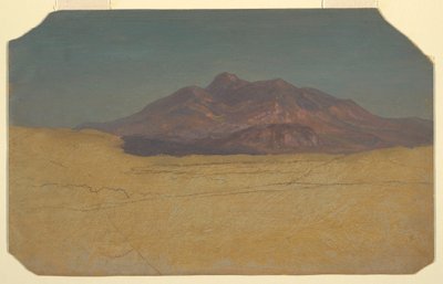 Rajz, Hegyi táj, 1868 alkotó: Frederic Edwin Church