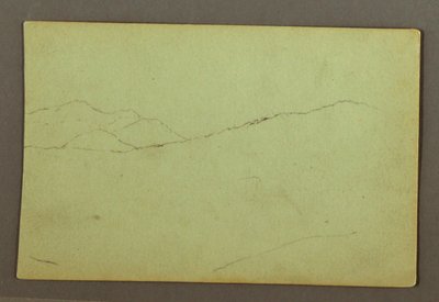 Rajz, Hegycsúcsok, valószínűleg 1856 alkotó: Frederic Edwin Church