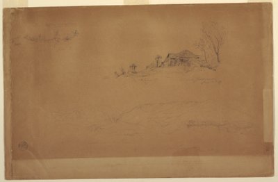 Rajz, Guaranda közelében, Ecuador, 1857. június 10. alkotó: Frederic Edwin Church