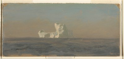 Rajz, Jéghegy, Új-Fundland, 1859. június alkotó: Frederic Edwin Church