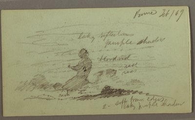 Rajz, Égi tanulmány, 1869 február alkotó: Frederic Edwin Church