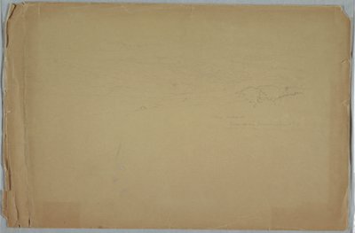 Rajz, völgy a hegyek között, Guanoco, Guaranda közelében, Ecuador, 1857. június 11. alkotó: Frederic Edwin Church