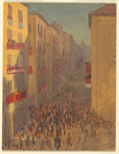 Rajz, Bejrút látképe (), 1869 alkotó: Frederic Edwin Church