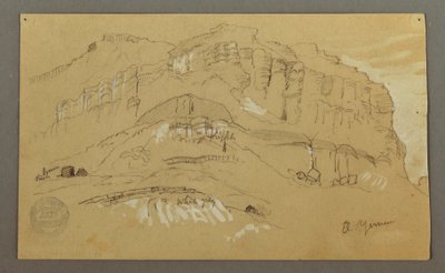 El Jemen-völgy, Arábia: Sziklafal alkotó: Frederic Edwin Church