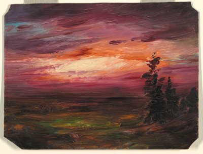 Esti szürkület alkotó: Frederic Edwin Church