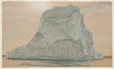 Szürke jéghegy alkotó: Frederic Edwin Church