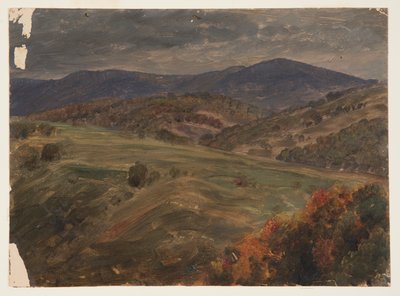 Dombos táj, kora ősz alkotó: Frederic Edwin Church