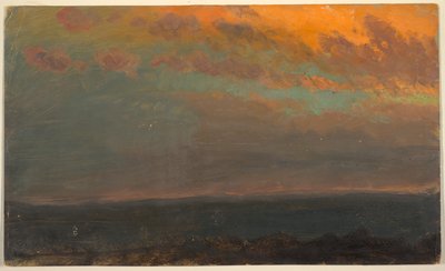 Hudson-völgy? naplementekor alkotó: Frederic Edwin Church