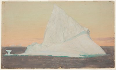 Jéghegy és jégvirág alkotó: Frederic Edwin Church