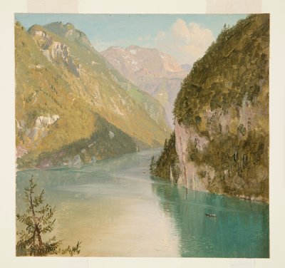 Koenigssee, Bajorország alkotó: Frederic Edwin Church