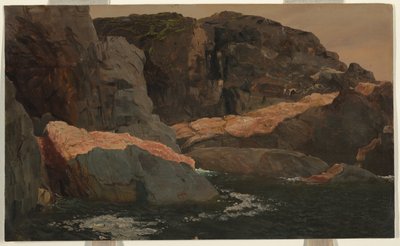 Labrador, Big Island, Battle Harbor alkotó: Frederic Edwin Church