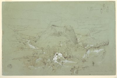 Tájkép Guaranda közelében, Ecuador alkotó: Frederic Edwin Church