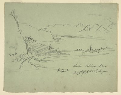 Ausztriai tájkép, 1868. augusztus 5. alkotó: Frederic Edwin Church