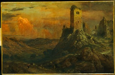 Földközi-tengeri vár, 1873 alkotó: Frederic Edwin Church