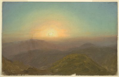 Reggeli táj alkotó: Frederic Edwin Church