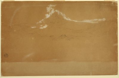 A Chimborazo -hegy, Guanojo és Guaranda közelében, Ecuador alkotó: Frederic Edwin Church