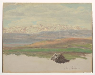 Libanon hegye alkotó: Frederic Edwin Church