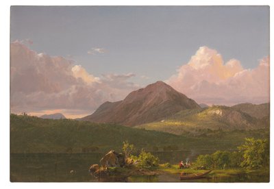 Mount Newport a Mount Desert-szigeten, 1851-53 körül alkotó: Frederic Edwin Church