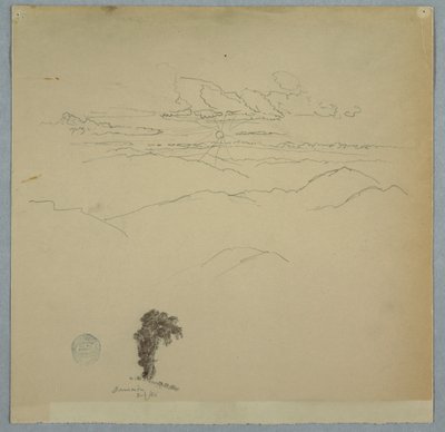 Mountainous Landscape with a Setting Sun and a Tree, Jamaica   1287999   hu       hungarian Successfully Translated  Original: Boog van Titus te Rome Veduta dellArco di Tito (title on object) Gezichten op Rome (series title) Vedute di Roma disegnate ed inc alkotó: Frederic Edwin Church