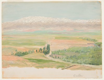 Hegyek Baalbec közelében alkotó: Frederic Edwin Church