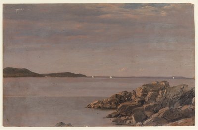 Mt. Desert Island, Maine partvidéke alkotó: Frederic Edwin Church