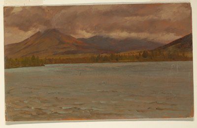 Mt. Katahdin a Katahdin-tóból alkotó: Frederic Edwin Church