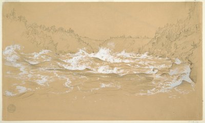 Niagara folyó szurdoka alkotó: Frederic Edwin Church
