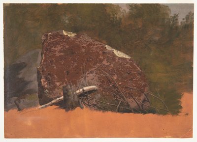 Esetleg Mt. Desert, Sziget, szikla alkotó: Frederic Edwin Church