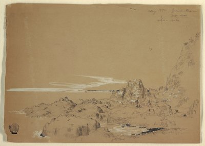 Rocky Coast, Grand Manan, Kanada alkotó: Frederic Edwin Church